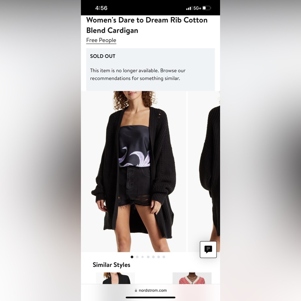 Free People Dare to Dream Rib Cardigan